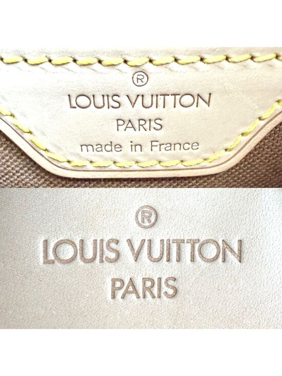 Louis Vuitton Backpack Montsouris GM Monogram Canvas Brown Gold Vintage main image 6